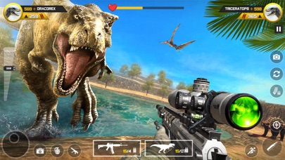 Dinosaur FPS Gun Hunting Games應用截圖