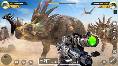 Dinosaur FPS Gun Hunting Games應用截圖