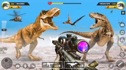 Dinosaur FPS Gun Hunting Games應用截圖