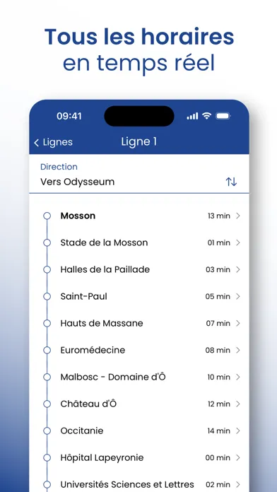 Horaires TAM Montpellier應用截圖