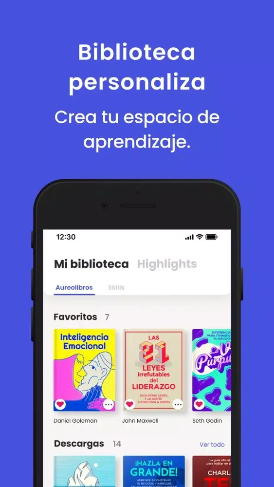 Скриншоты Aureo: Resúmenes y Audiolibros