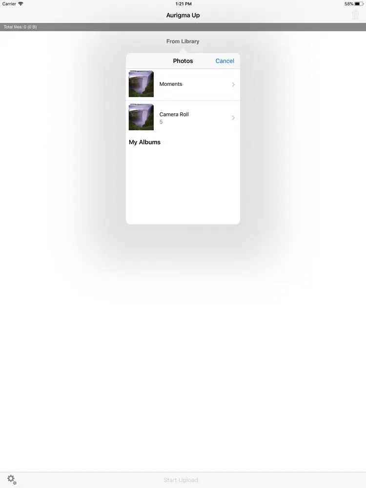 Aurigma Up iPad  스크린샷