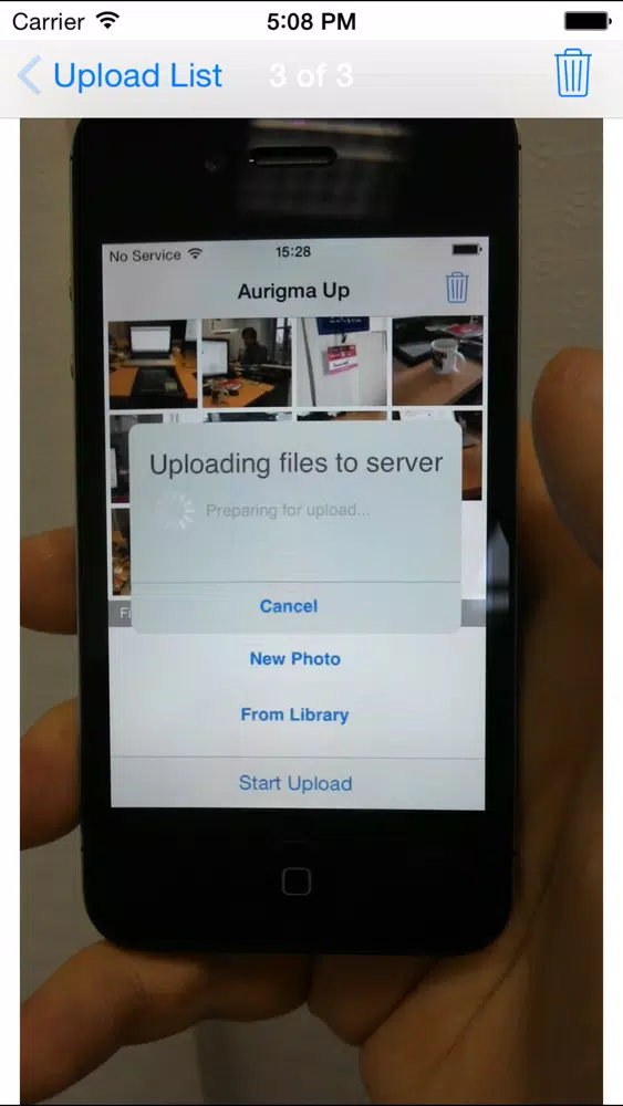 Aurigma Up Screenshots