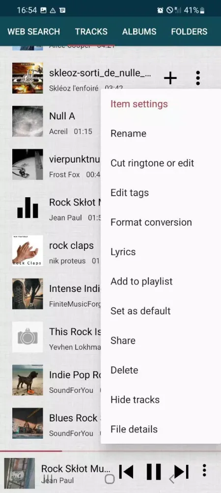 Aurora Muzik Screenshots