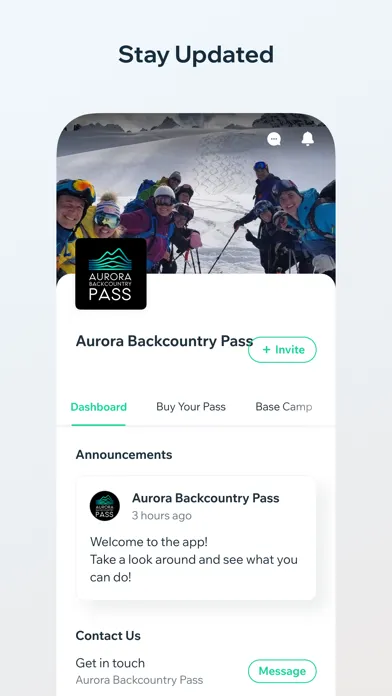 The Aurora Backcountry Pass应用截图