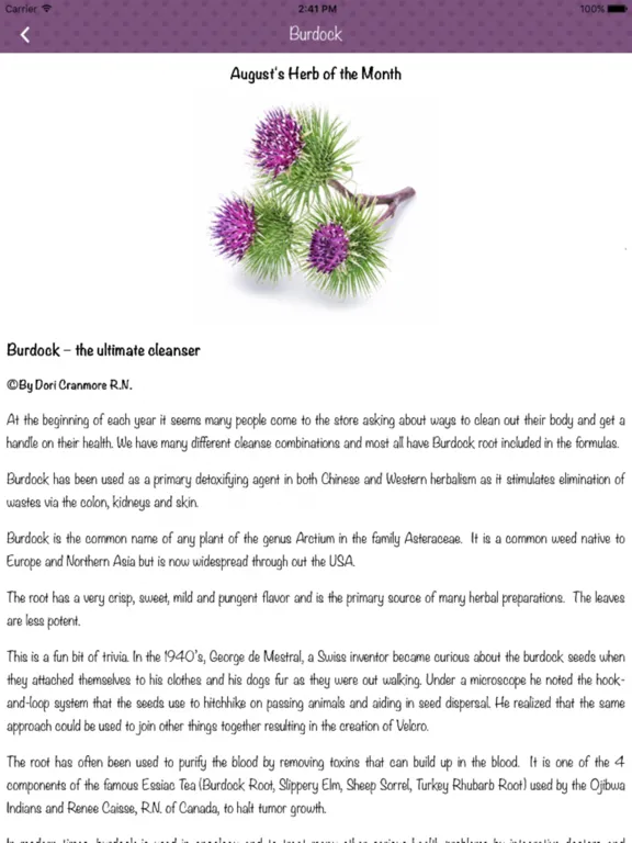Скриншоты All About Herbs iPad 