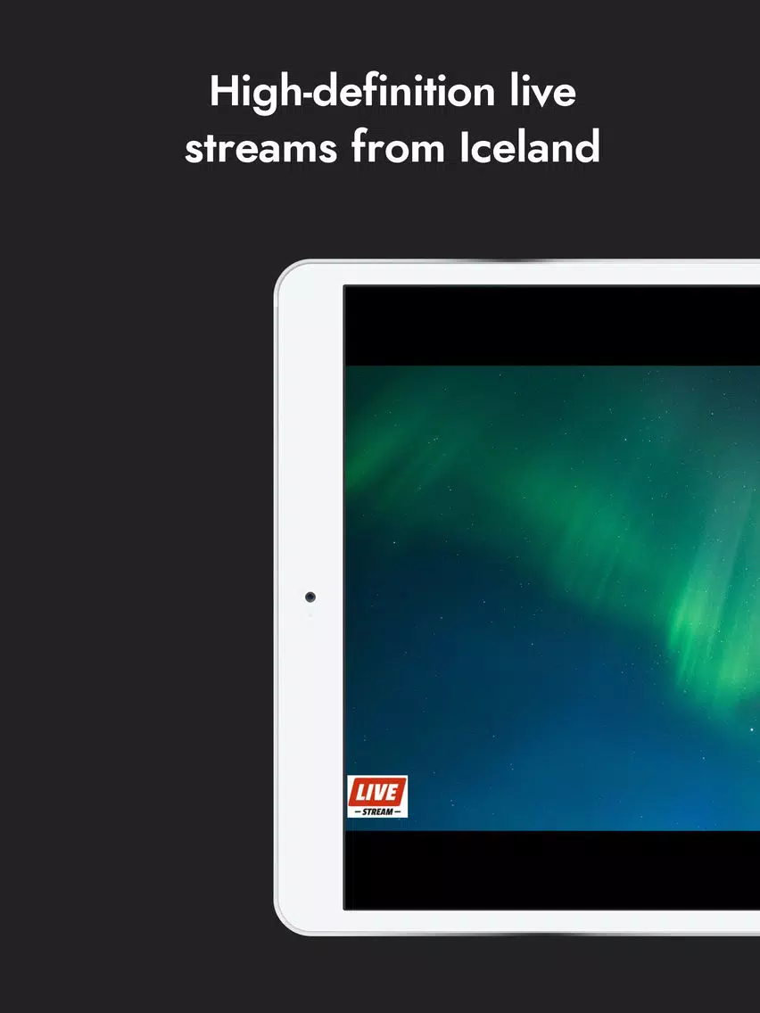 Live Aurora Network Iceland iPad  سکرین شاٹس