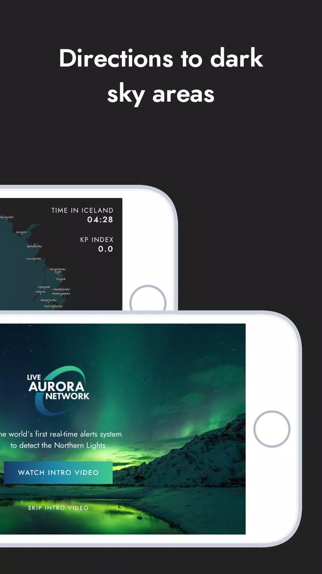 Live Aurora Network Iceland سکرین شاٹس