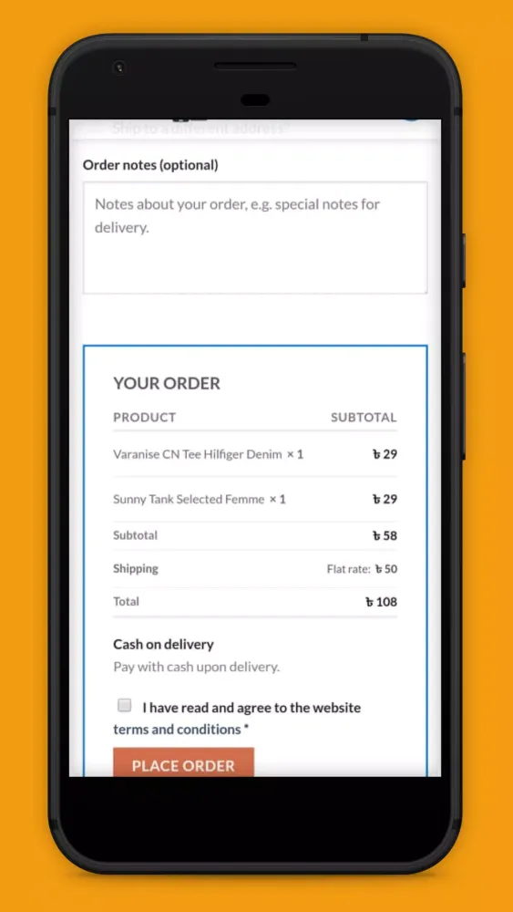 Aurora eCommerce Store App Screenshots