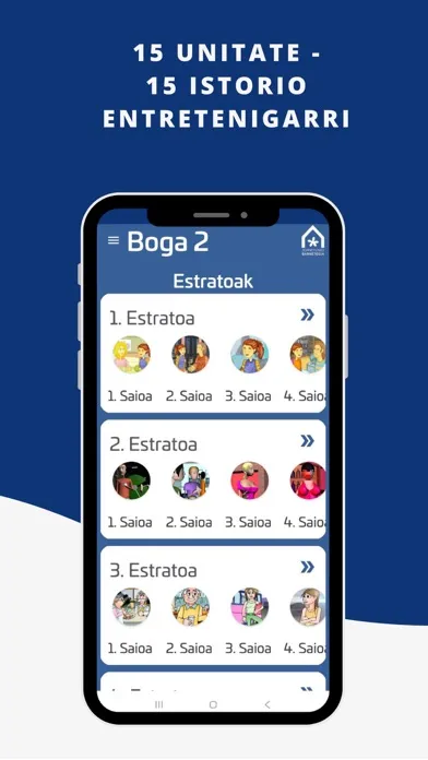 Zrzuty ekranu BOGA2 - euskara ikasten