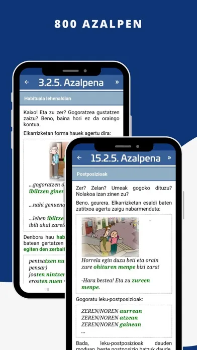 Zrzuty ekranu BOGA2 - euskara ikasten