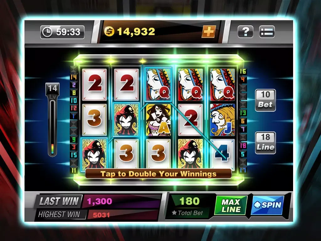 Captures d'écran de Slot Poker iPad 
