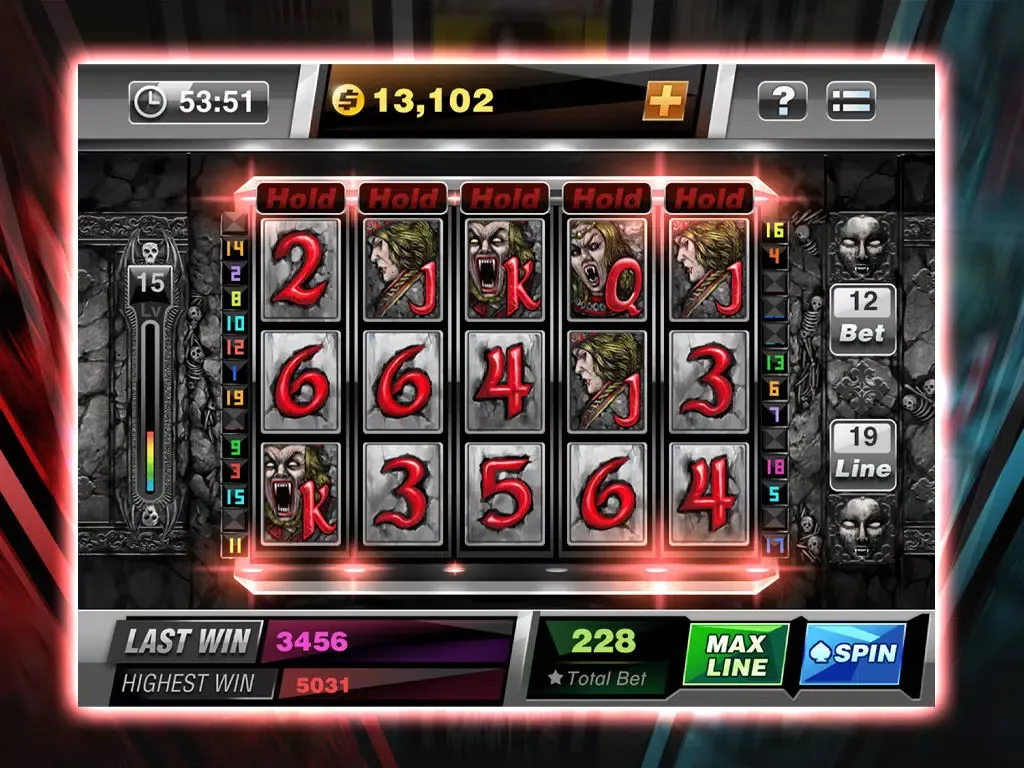 Captures d'écran de Slot Poker iPad 
