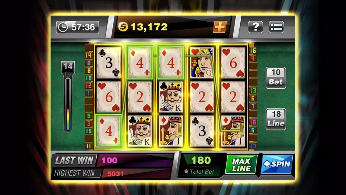 Captures d'écran de Slot Poker