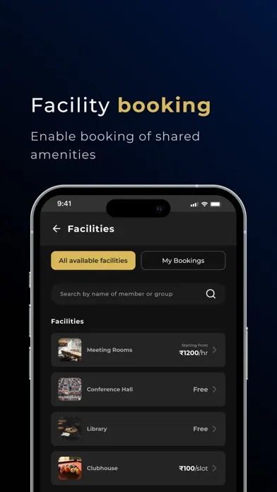Tangkapan skrin Aurum Facility Management