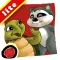 Rowdy Raccoon and the Turtle Who Wanted to Fly is an interactive story book for kids that brings to light that every person is unique and important; written by Donna C. Braymer, illustrated by Shachi Kale (iPad Lite Version; by Auryn Apps)