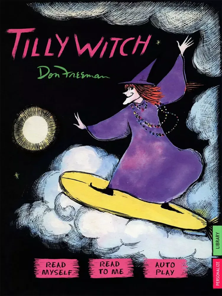 Capturas de pantalla de Tilly Witch - A classic Halloween story book for kids by the author of Corduroy Don Freeman ("Lite" version by Auryn Apps) iPad 