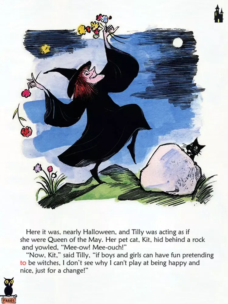 Capturas de pantalla de Tilly Witch - A classic Halloween story book for kids by the author of Corduroy Don Freeman ("Lite" version by Auryn Apps) iPad 