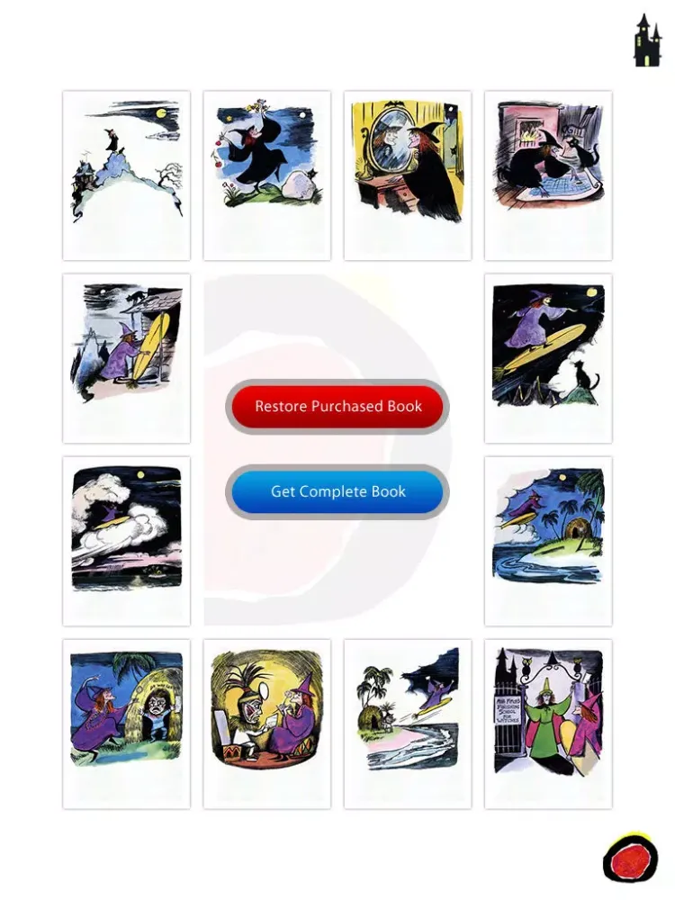 Capturas de pantalla de Tilly Witch - A classic Halloween story book for kids by the author of Corduroy Don Freeman ("Lite" version by Auryn Apps) iPad 