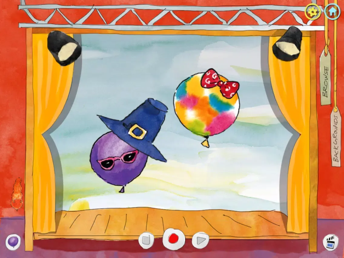 Capturas de pantalla de Where Do Balloons Go? An Uplifting Mystery : a creativity-enhancing kid's book by Jamie Lee Curtis (by Auryn Apps) iPad 