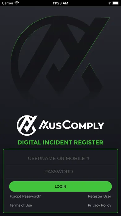 Tangkapan layar AusComply - Digital Compliance