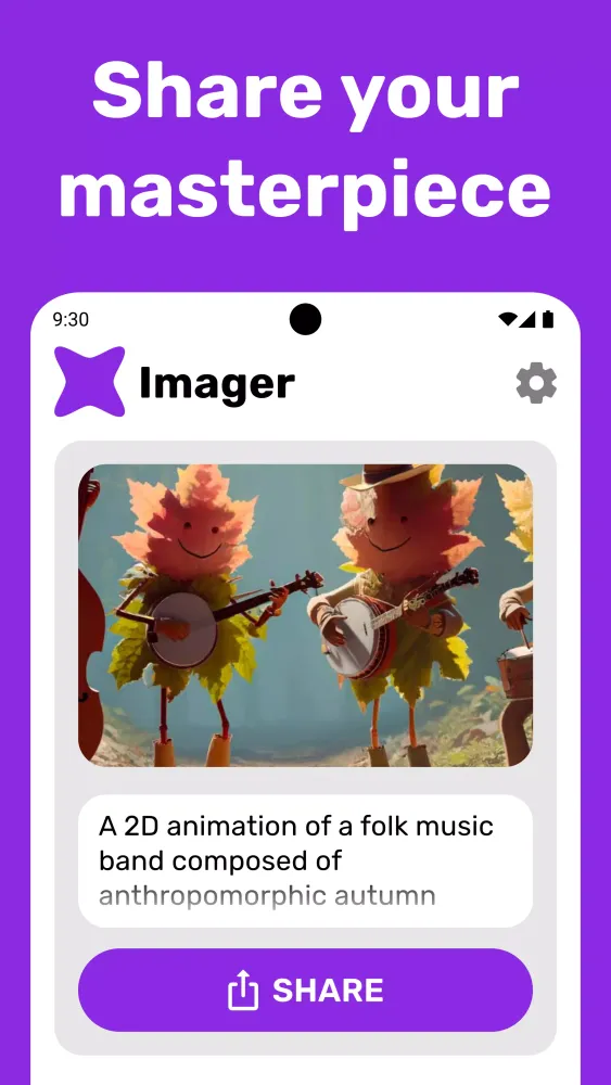 Captures d'écran de Imager