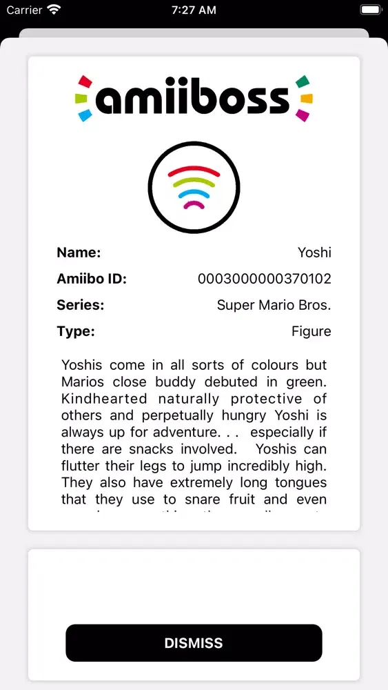 AmiiBoss سکرین شاٹس