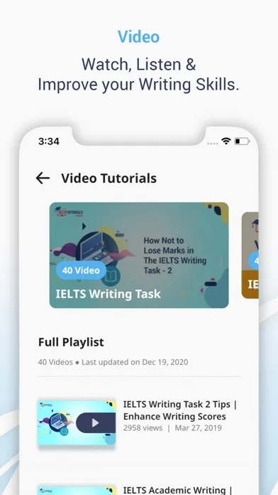 IELTS Tutorials Exam Practice Ekran Görüntüleri
