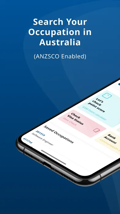 Capturas de tela do OccuSearch: ANZSCO Search Tool
