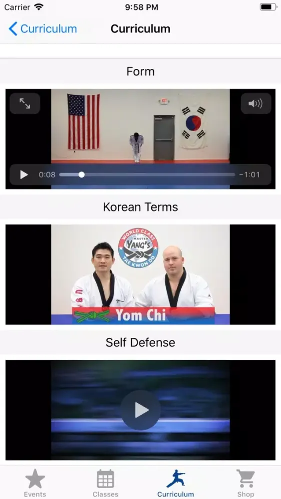 Master Yang's WC TKD應用截圖