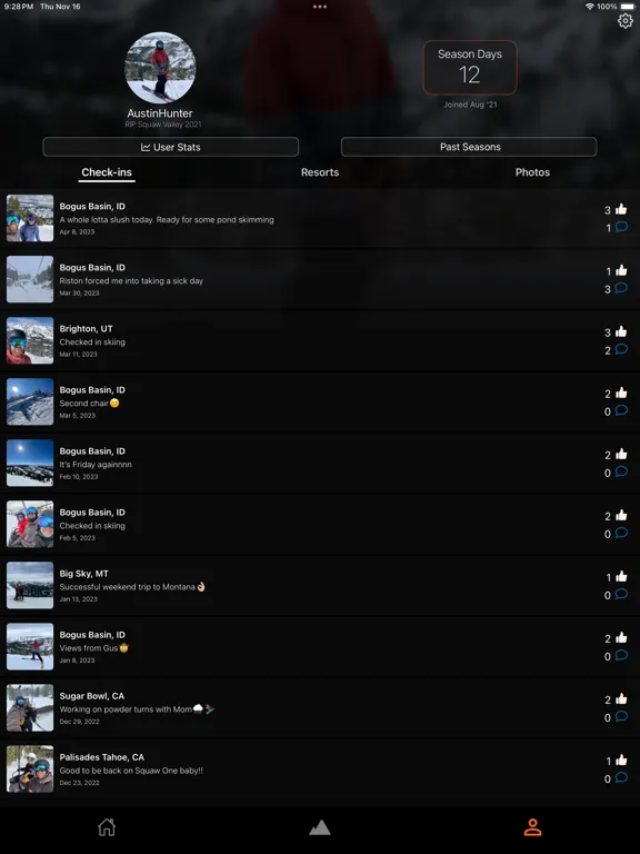 Summit Stats iPad  स्क्रीनशॉट
