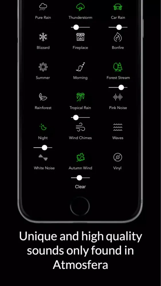 Screenshot di Atmosfera
