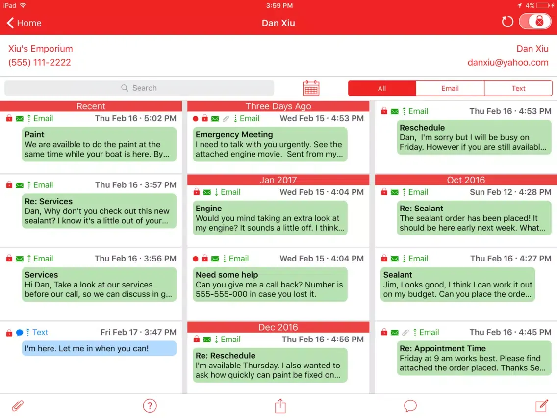 ExtraSecure - Encrypted End-to-End Private Email iPad  سکرین شاٹس