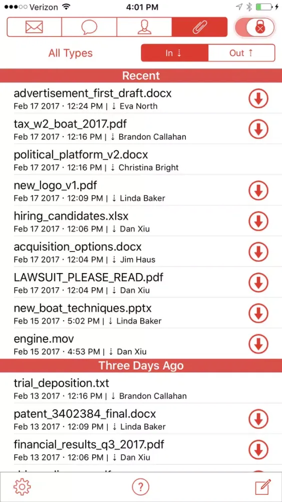 ExtraSecure - Encrypted End-to-End Private Email سکرین شاٹس