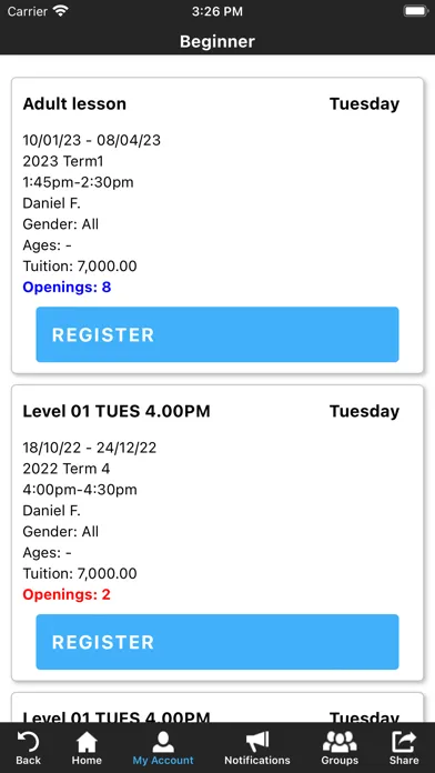 Capturas de pantalla de Australian Swim School Phuket