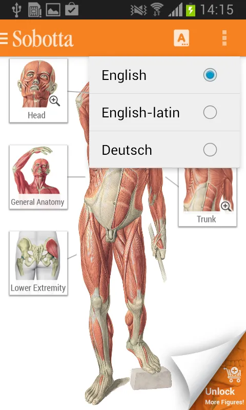 Sobotta Anatomy Ekran Görüntüleri