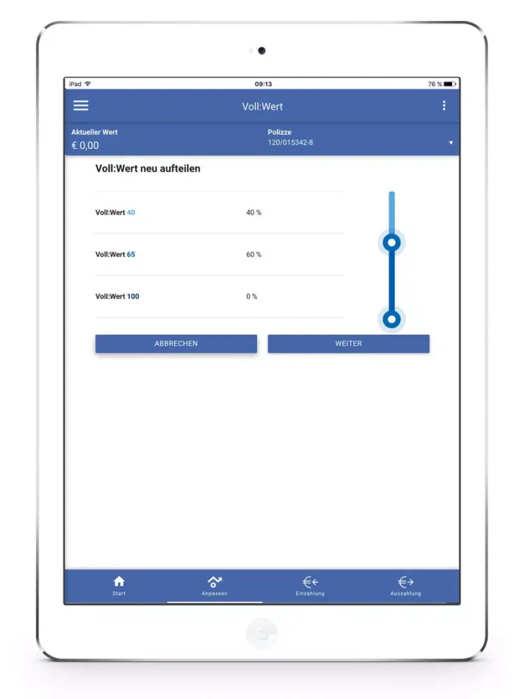 Voll:Wert iPad 应用截图
