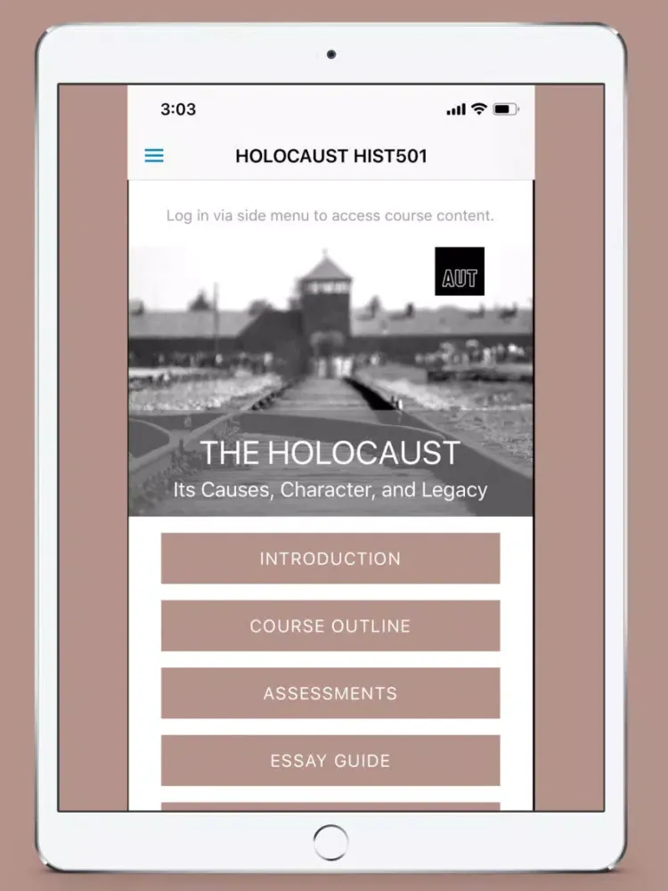تصاویر The Holocaust iPad 