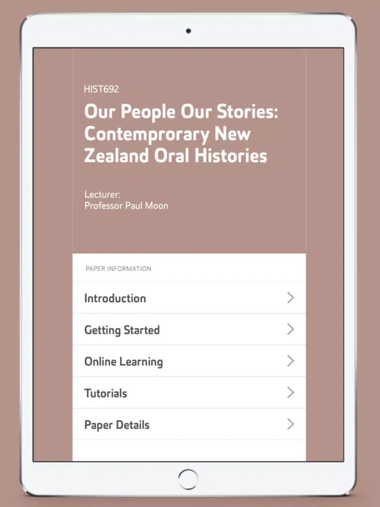 Our People Our Stories iPad  スクリーンショット