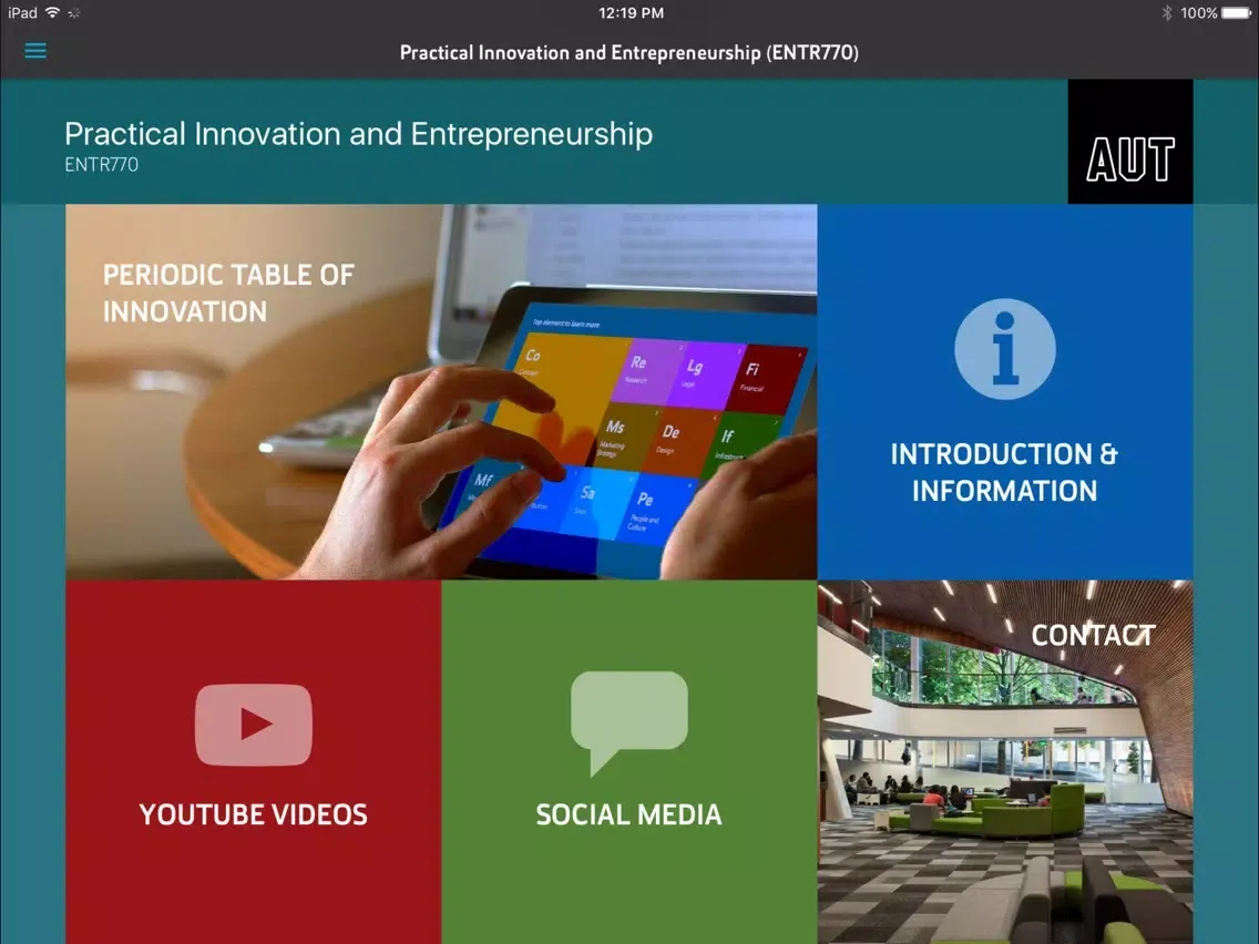 Practical Innovation and Entrepreneurship iPad  スクリーンショット