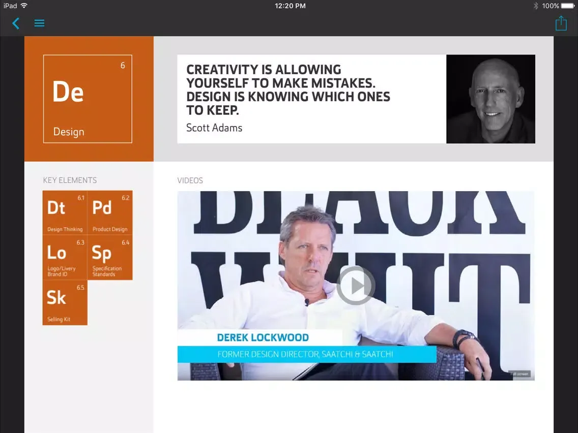 Practical Innovation and Entrepreneurship iPad  スクリーンショット