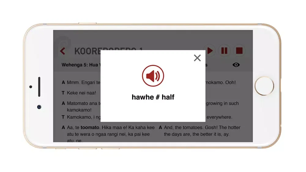 Pukapuka Kōrero Tahi سکرین شاٹس