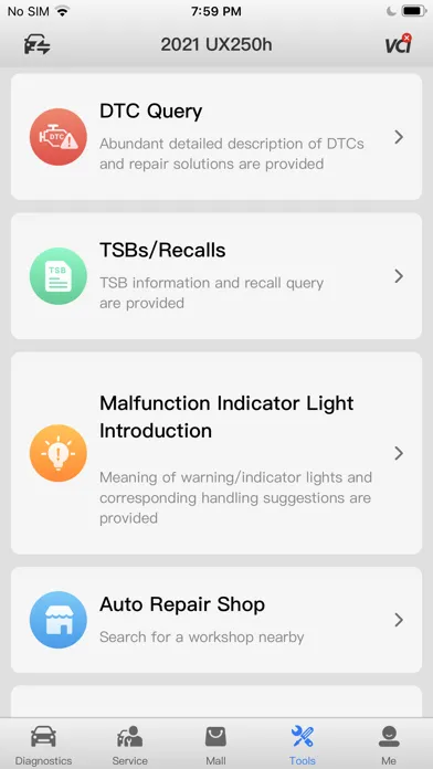 MaxiAP Diag Screenshots