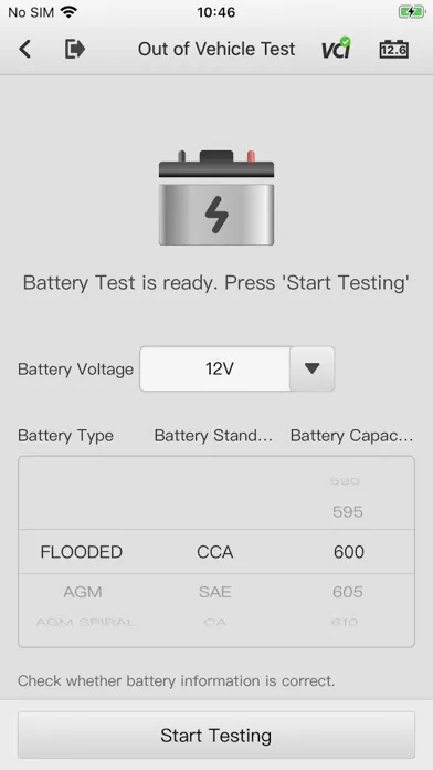 Battery Test স্ক্রিনশট