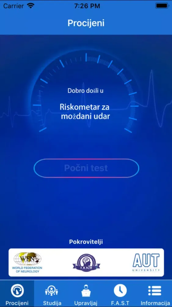 Stroke RiskoMeter CroatianLite应用截图