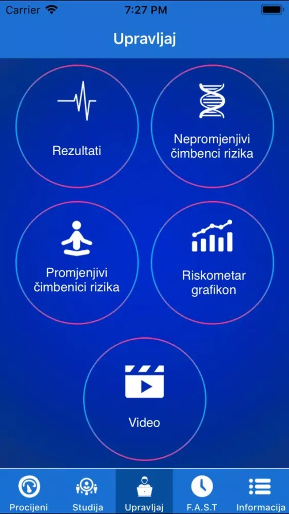 Stroke RiskoMeter CroatianLite应用截图