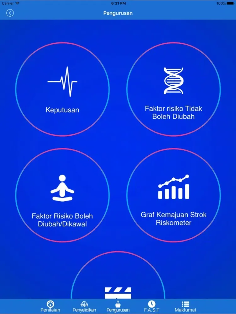 Strok Riskometer iPad  Ekran Görüntüleri