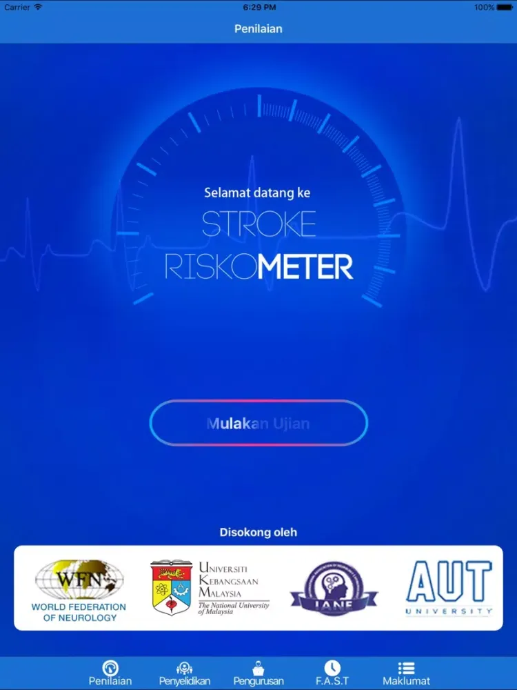 Strok Riskometer iPad  Ekran Görüntüleri
