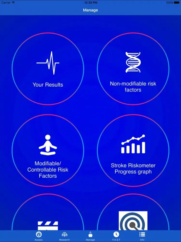Скриншоты Stroke Riskometer Pro iPad 
