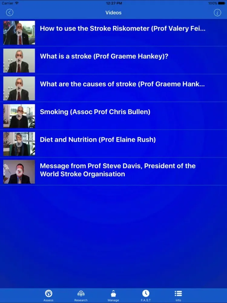 Скриншоты Stroke Riskometer Pro iPad 